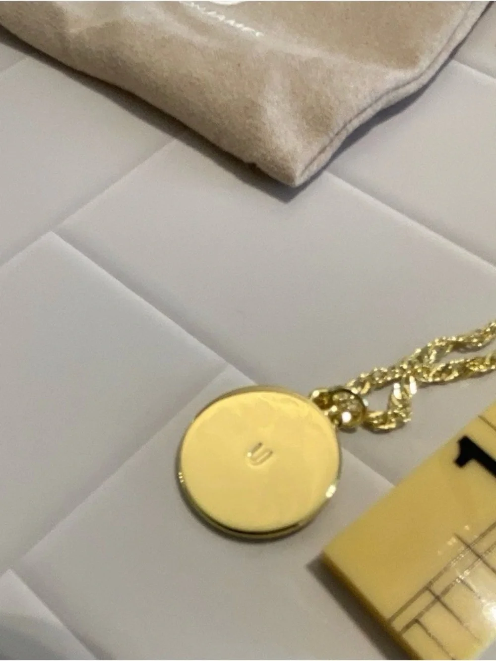 Uncommon James Gold Rope Pendant Necklace
